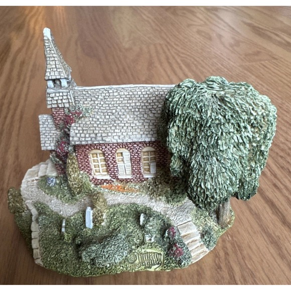 Lilliput Lane American Landmarks Country Church Retired 1989 Vintage Nostalgia‎ - Picture 3 of 15